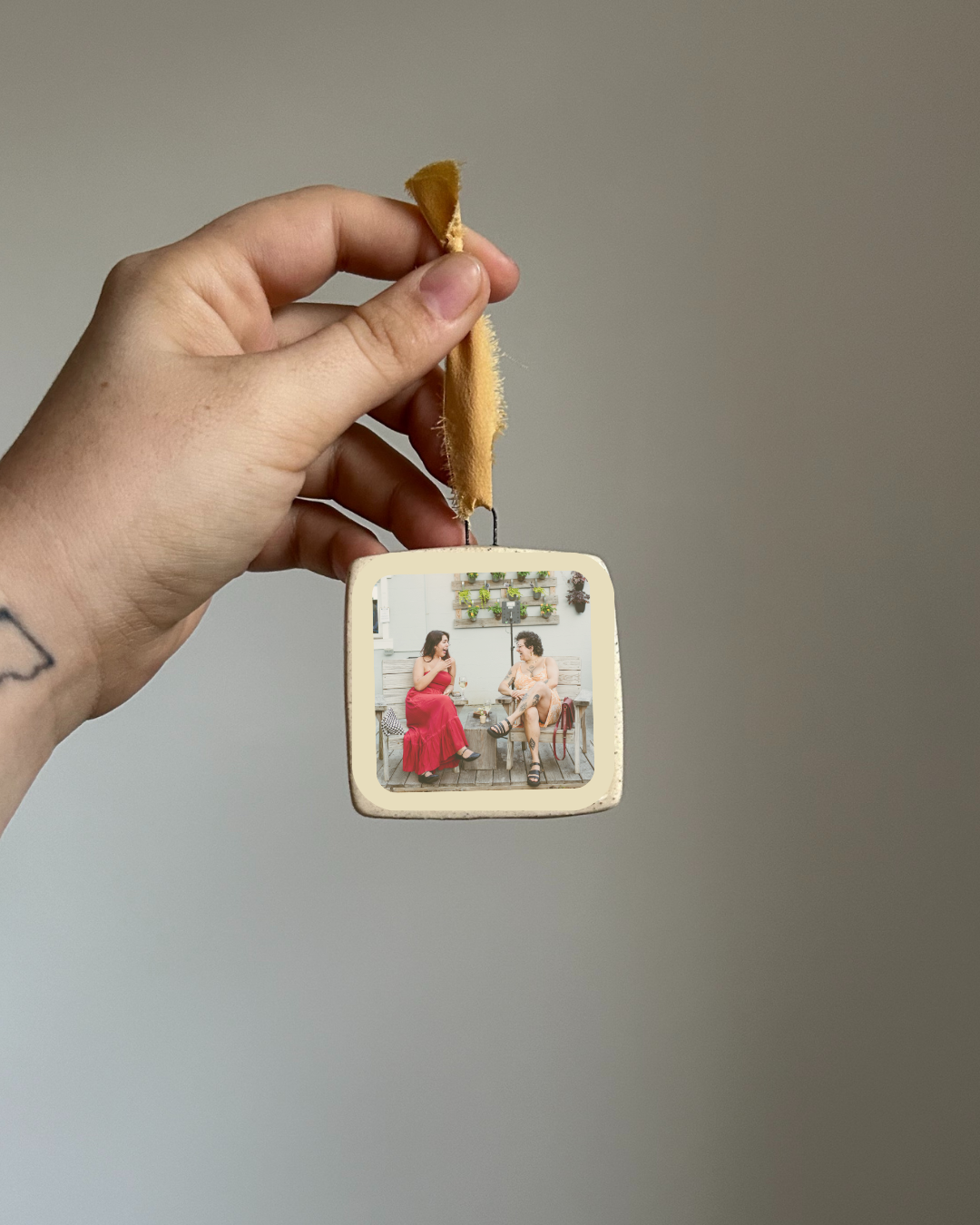 custom ornament: full photo