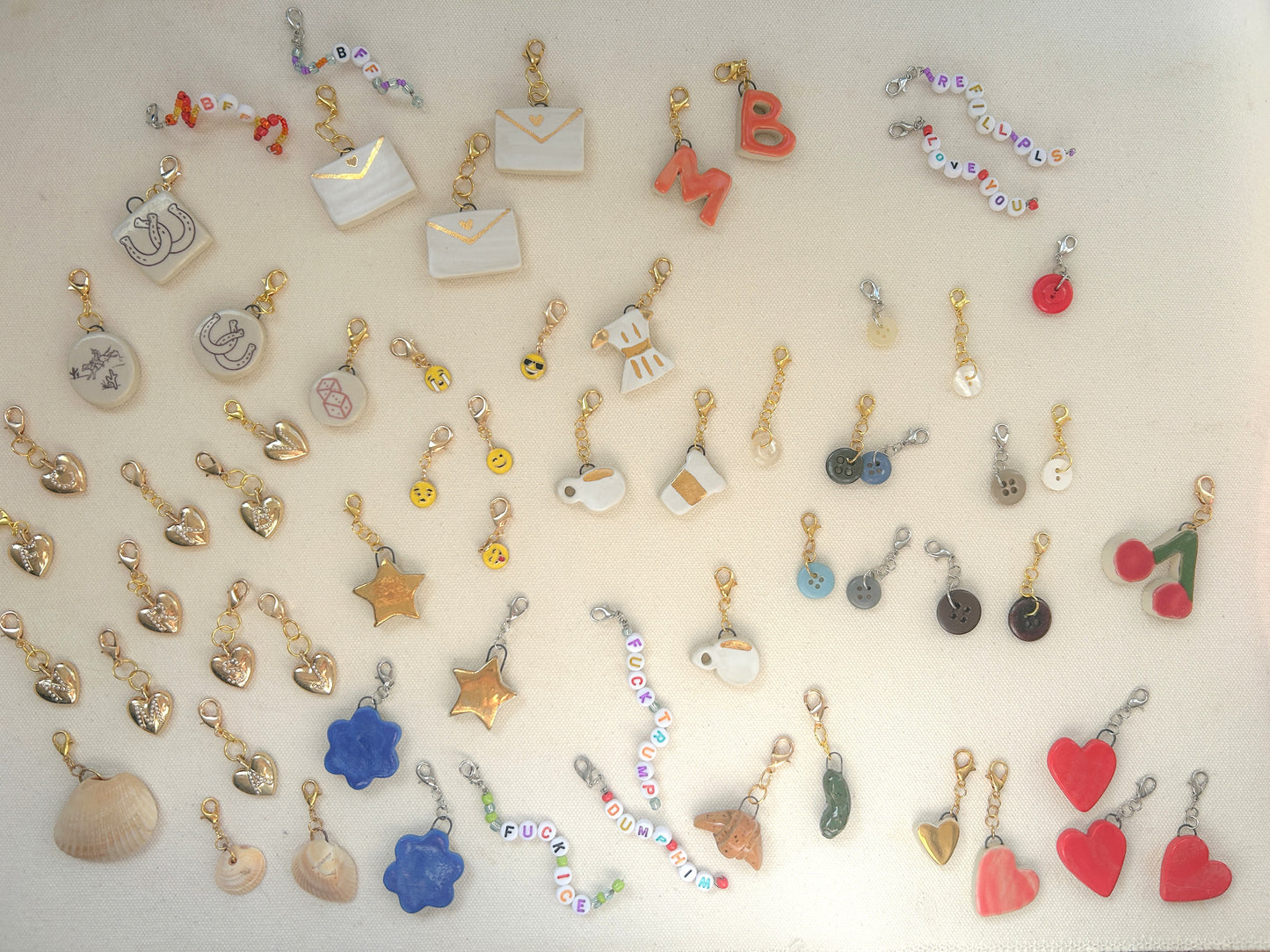 Cappuccino Charm with Gold