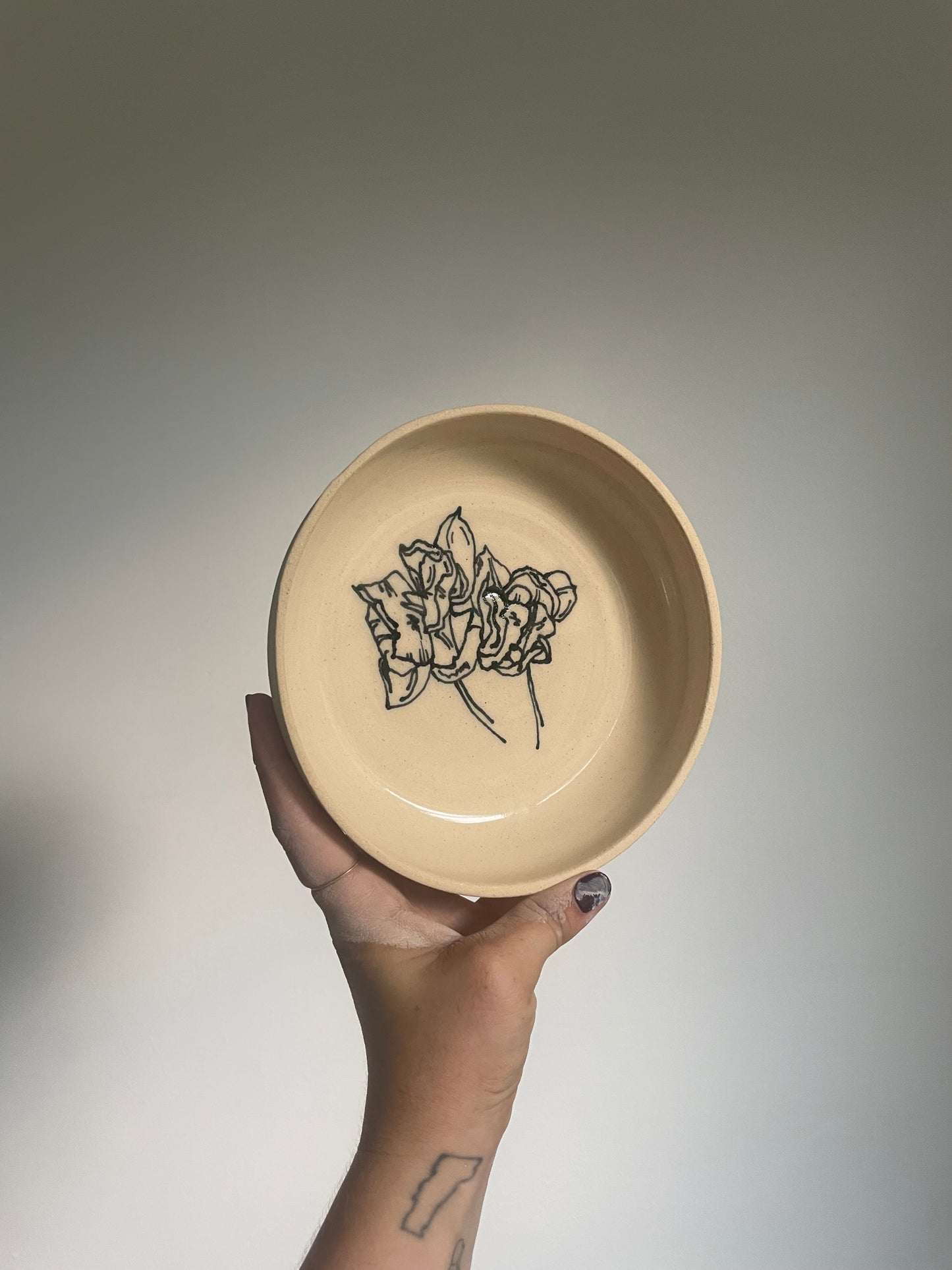 floral pasta bowl I