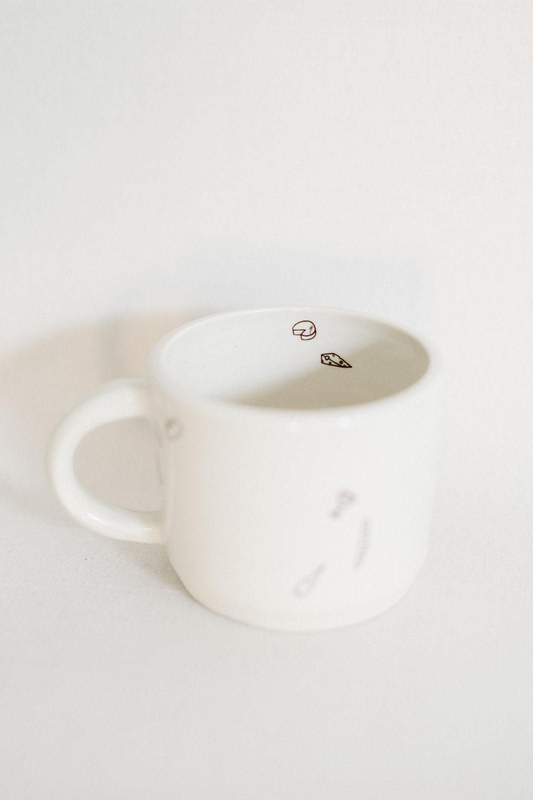 girl dinner mug