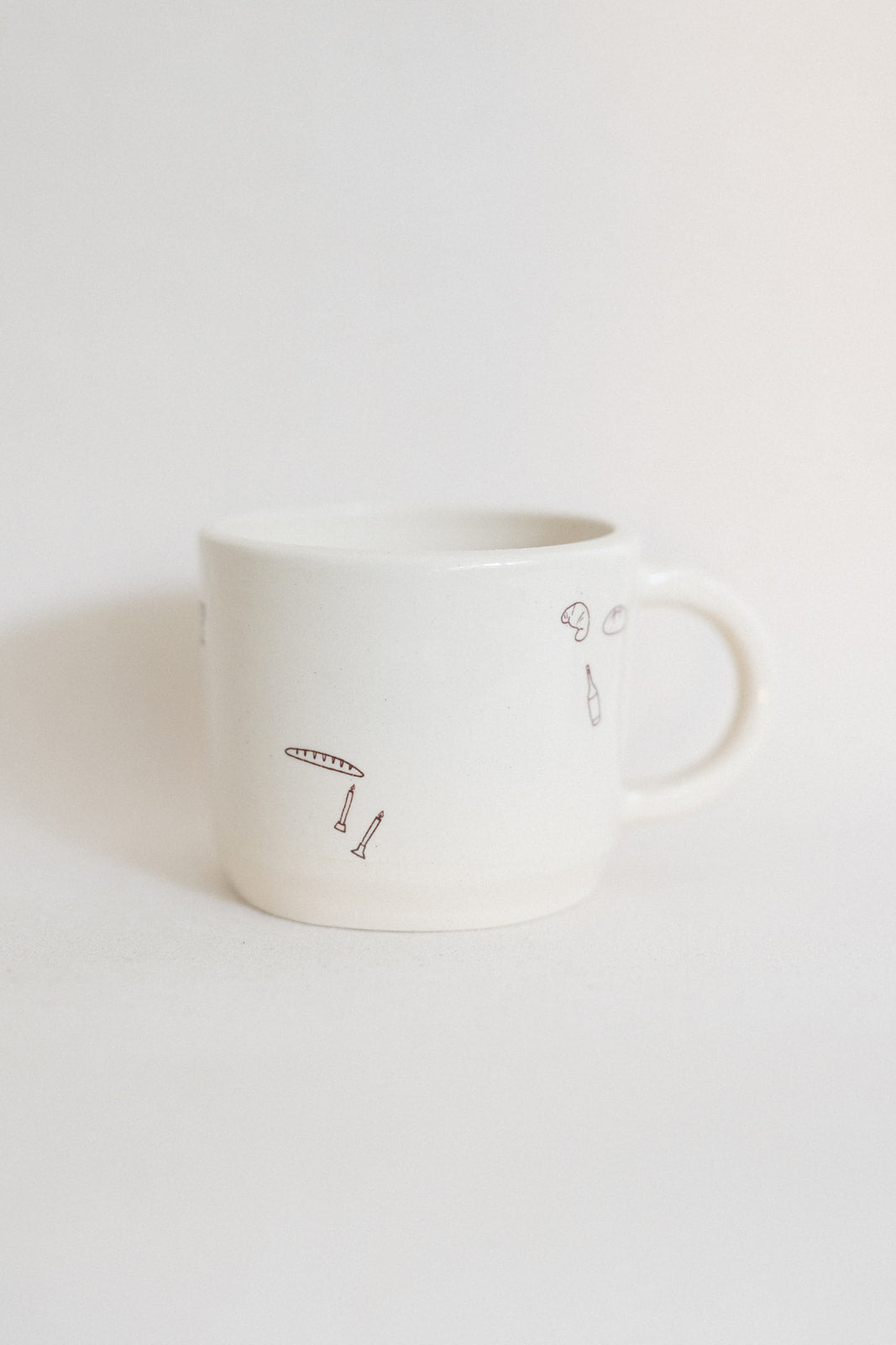 girl dinner mug