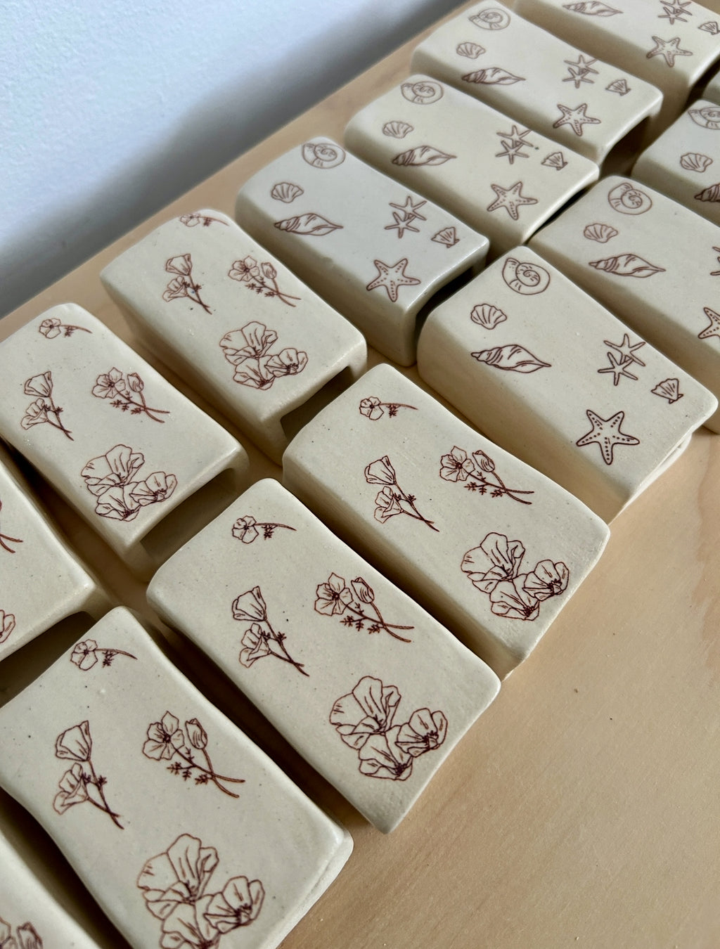 custom matchbox: black line drawings