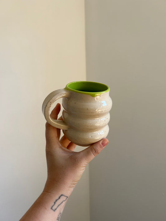 show us your curves | lime mug I