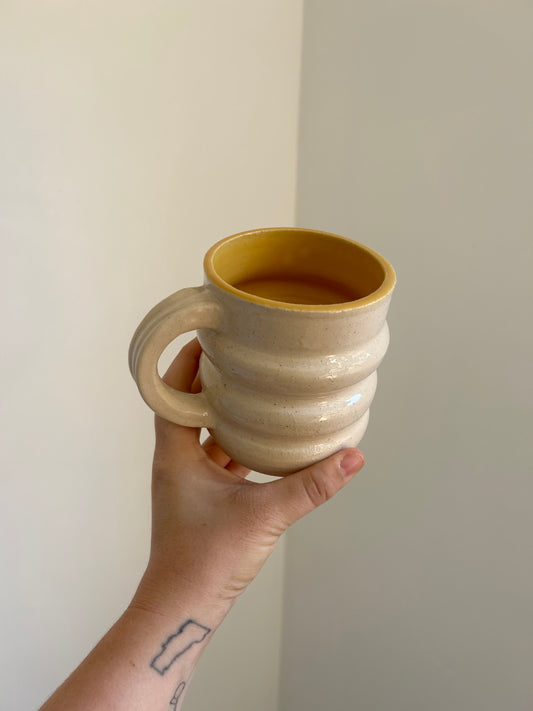 show us your curves | yellow mug