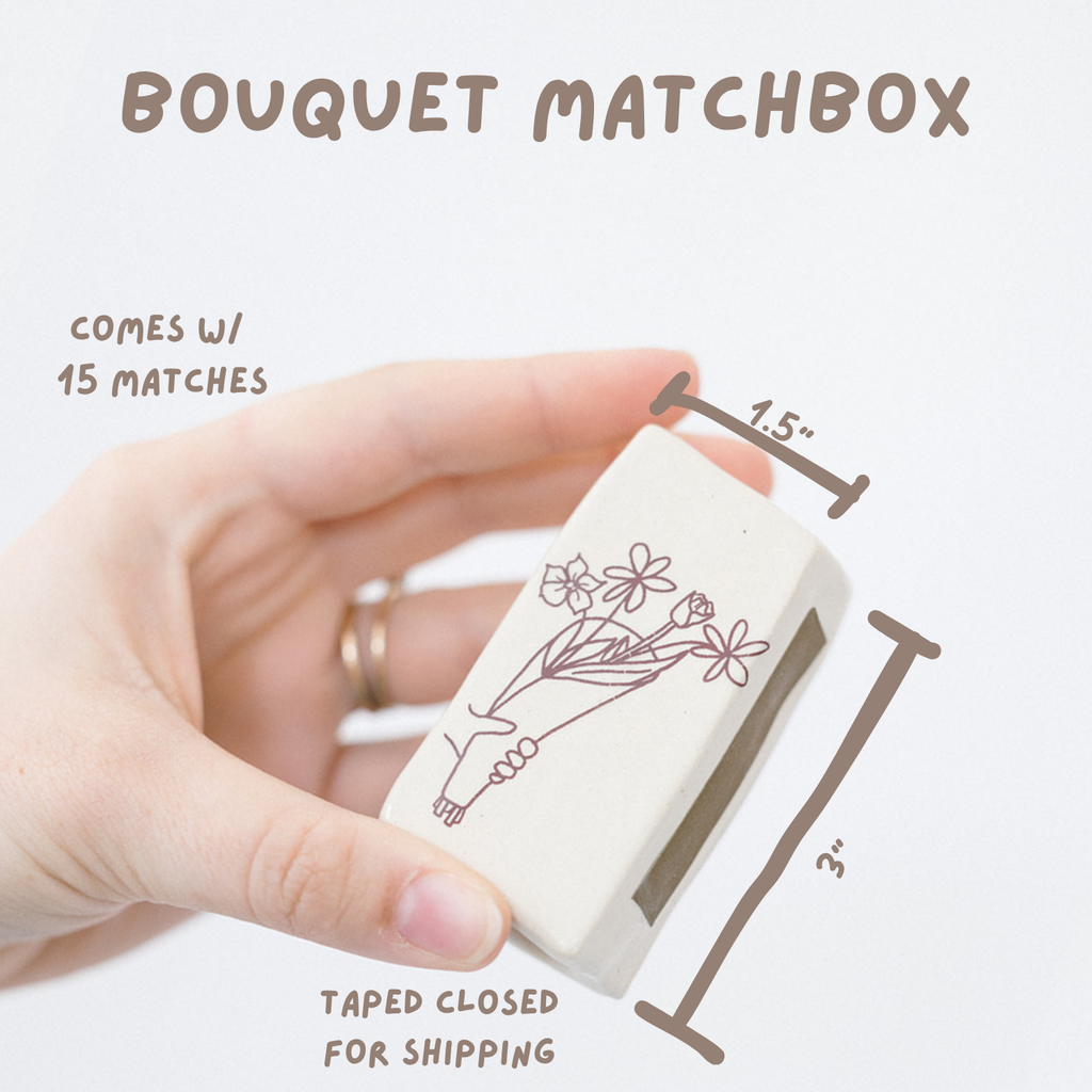 wholesale: mixed bouquet matchboxes (5)