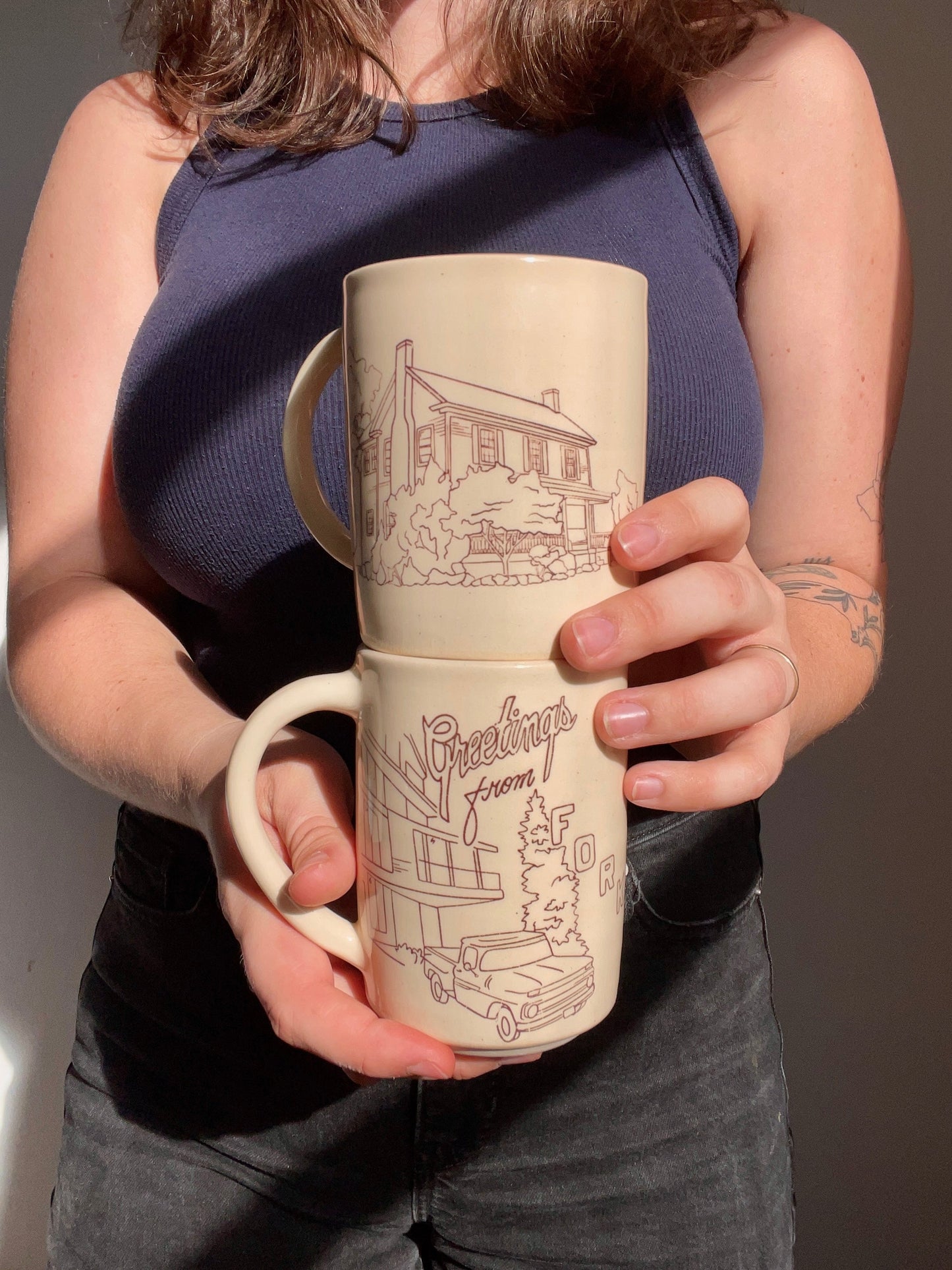 custom mug: with gaza aid donation
