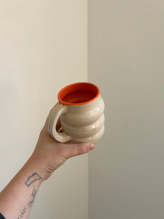 show us your curves | orange mug II