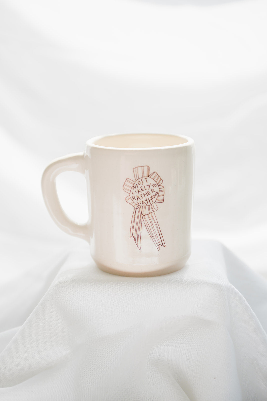 rather stay home mug