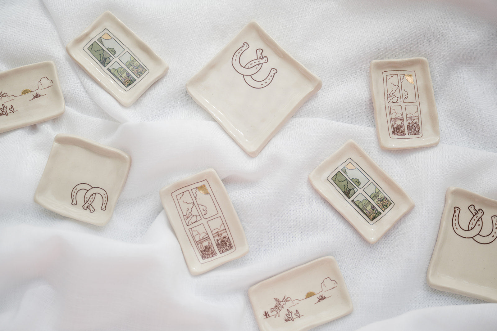 summer window ring dish - full color
