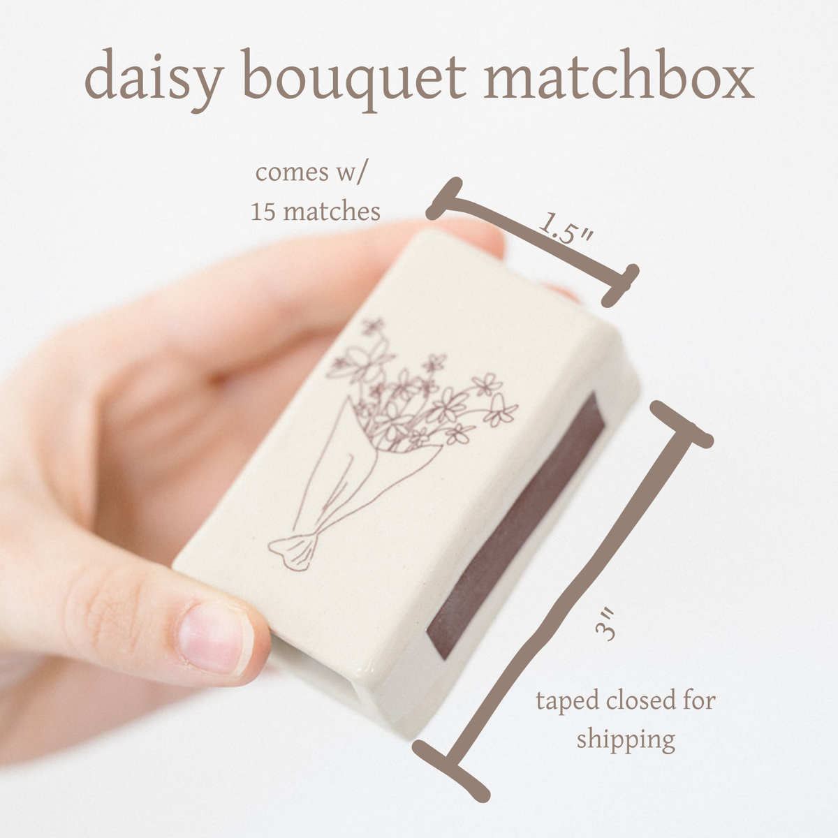 wholesale: daisy bouquet matchboxes (5)
