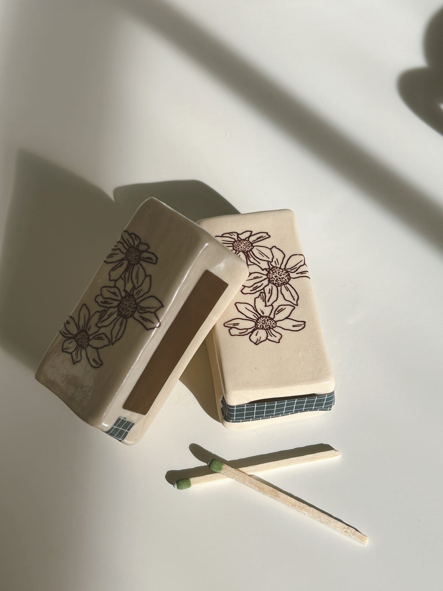 floral matchbox