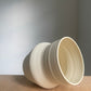 taper vase - white clay