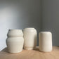white clay vase style III