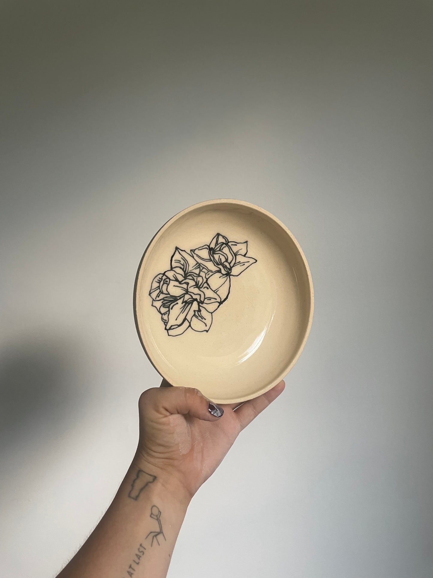 floral pasta bowl II