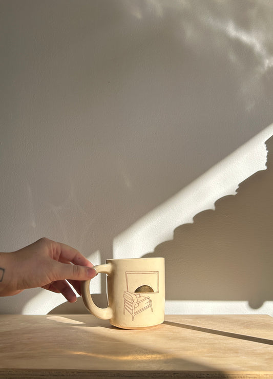 Living Room 2 Mug w/ Gold