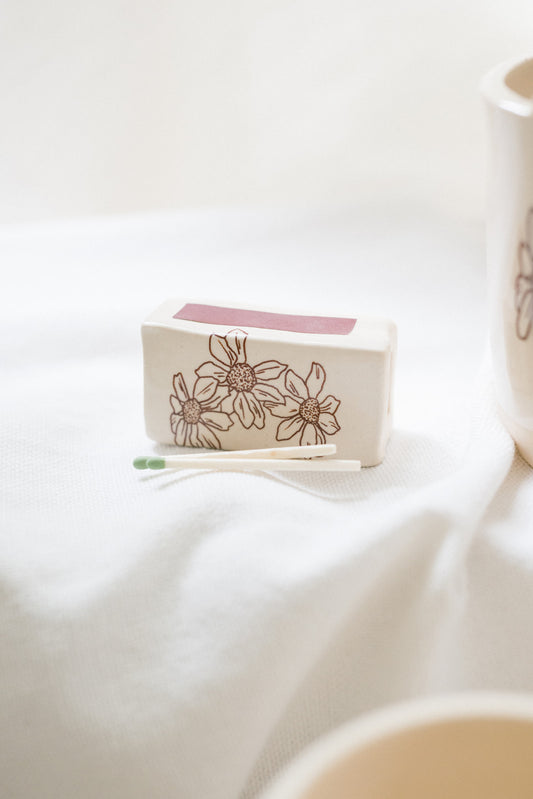 floral matchbox