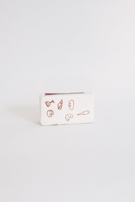 girl dinner matchbox