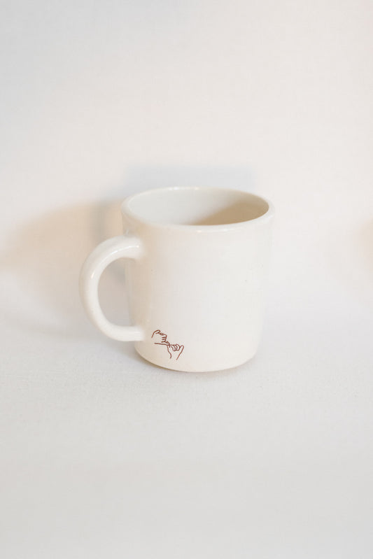 pinky promise mug
