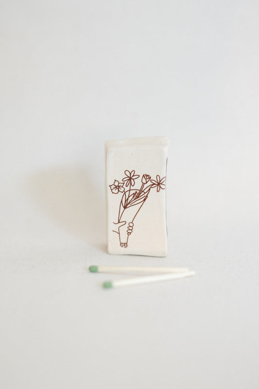 bouquet matchbox