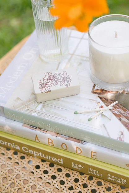 floral matchbox