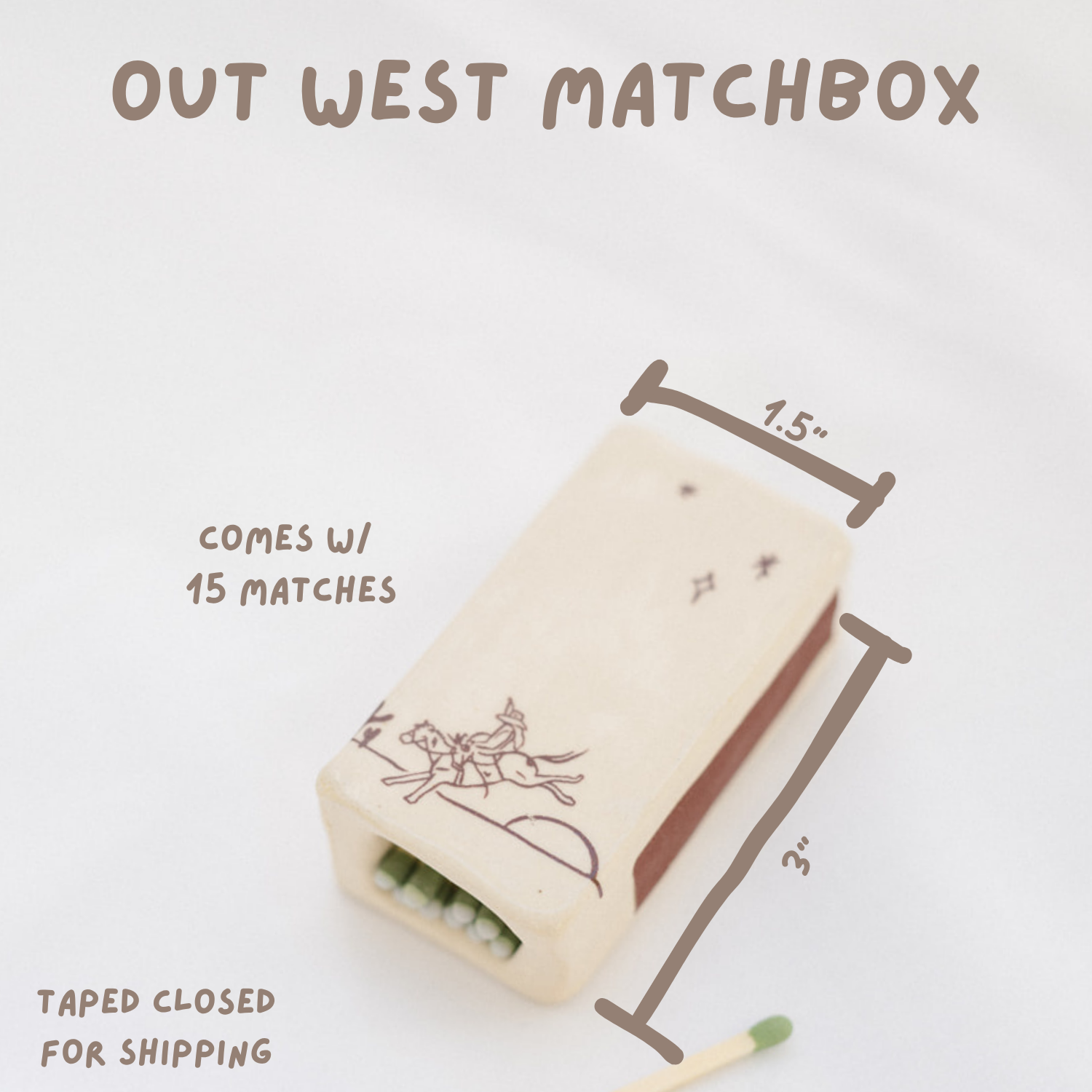 wholesale: out west matchboxes (5)