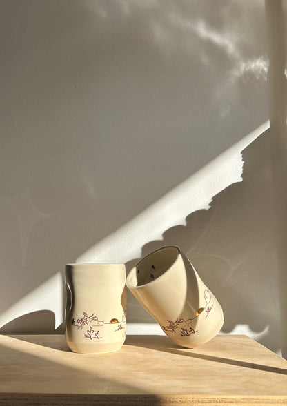 Out West Thumb Cup w/ Gold