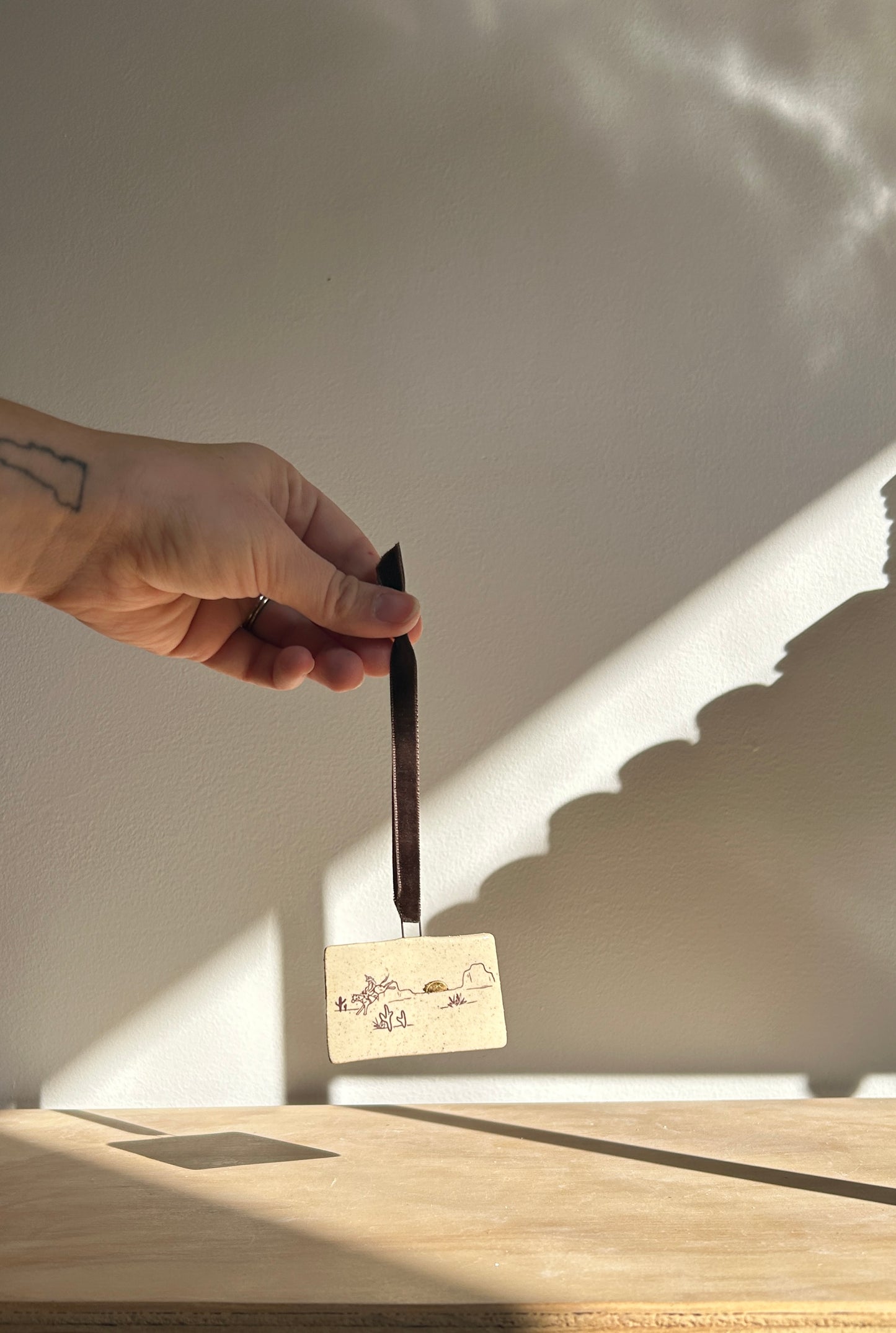 Out West Ornament w/ Gold