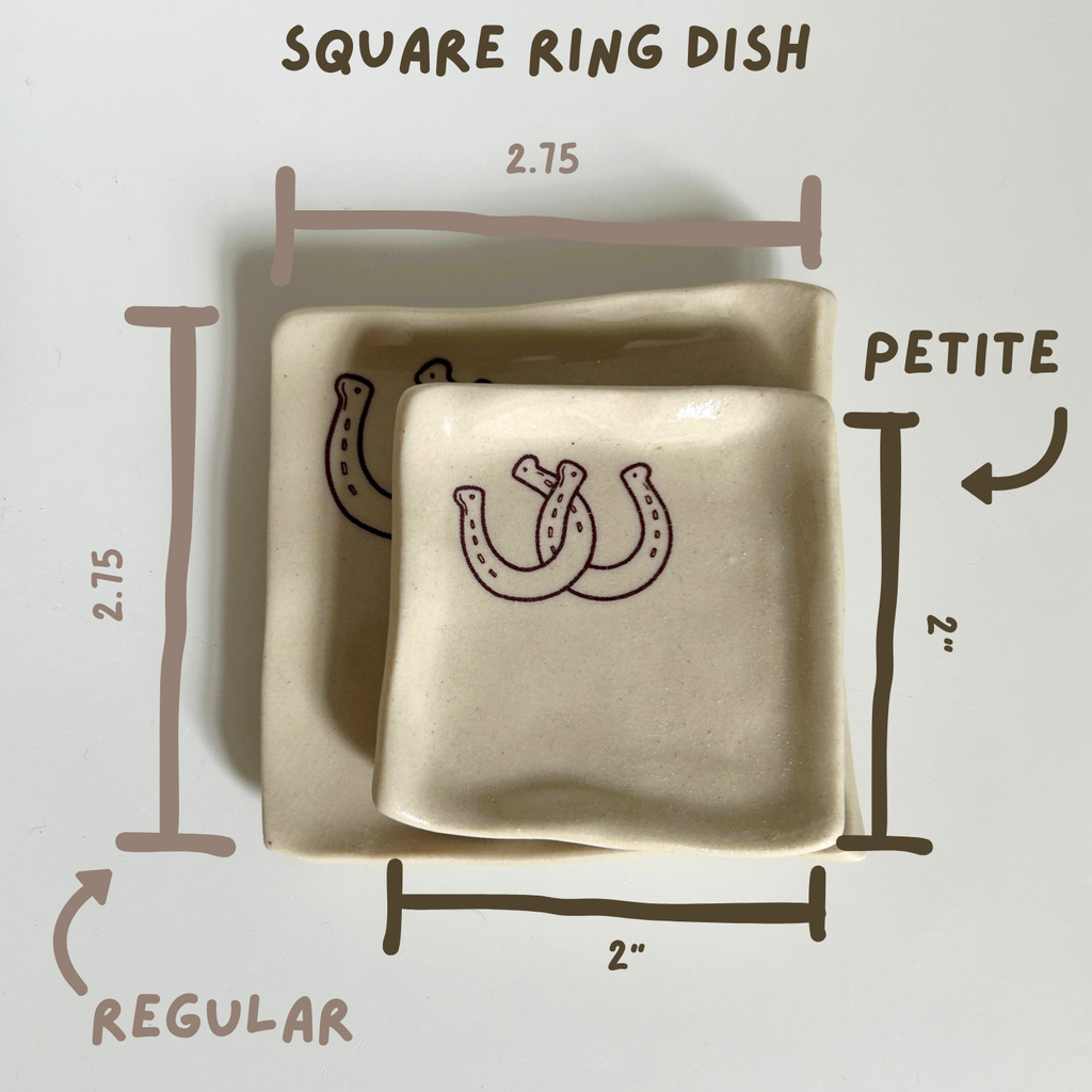 good luck ring dish - regular