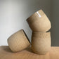 raw clay cup